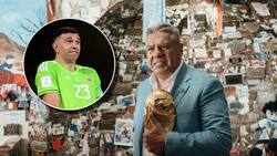 Presidente de la Federación Argentina se cuadra con Dibu Martínez: “En EE.UU. seguiremos logrando objetivos”