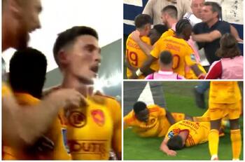 VIDEO | Hincha golpea a jugador de la Ligue 2 y le provoca una conmoción cerebral en pleno partido