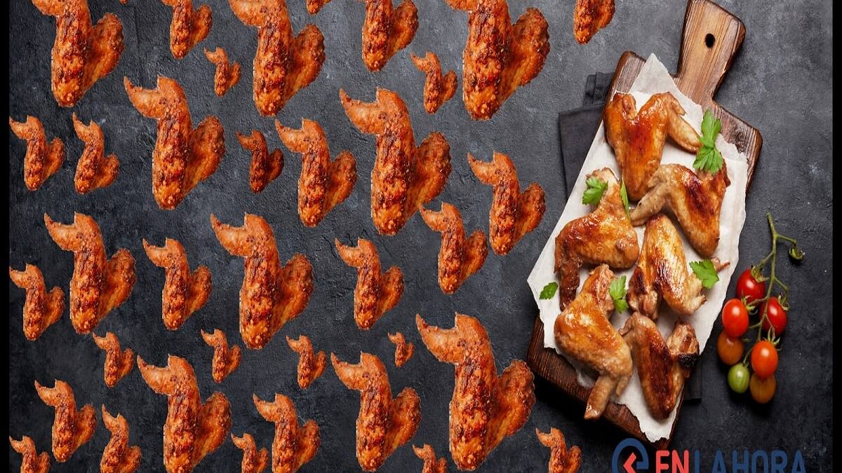 Encuentra la alita de pollo diferente en este acertijo visual