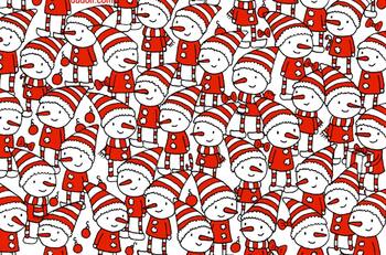 Acertijo visual: ¿Puedes encontrar tres bastones de caramelo y a un pájaro en la imagen?