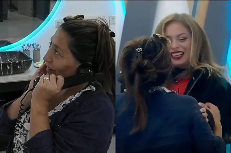 La Pincoya de "Gran Hermano" Chile celebró con sus compañeros de encierro el premio que ganó gracias al teléfono rojo.