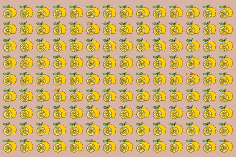 ¿Dónde están los limones distintos?