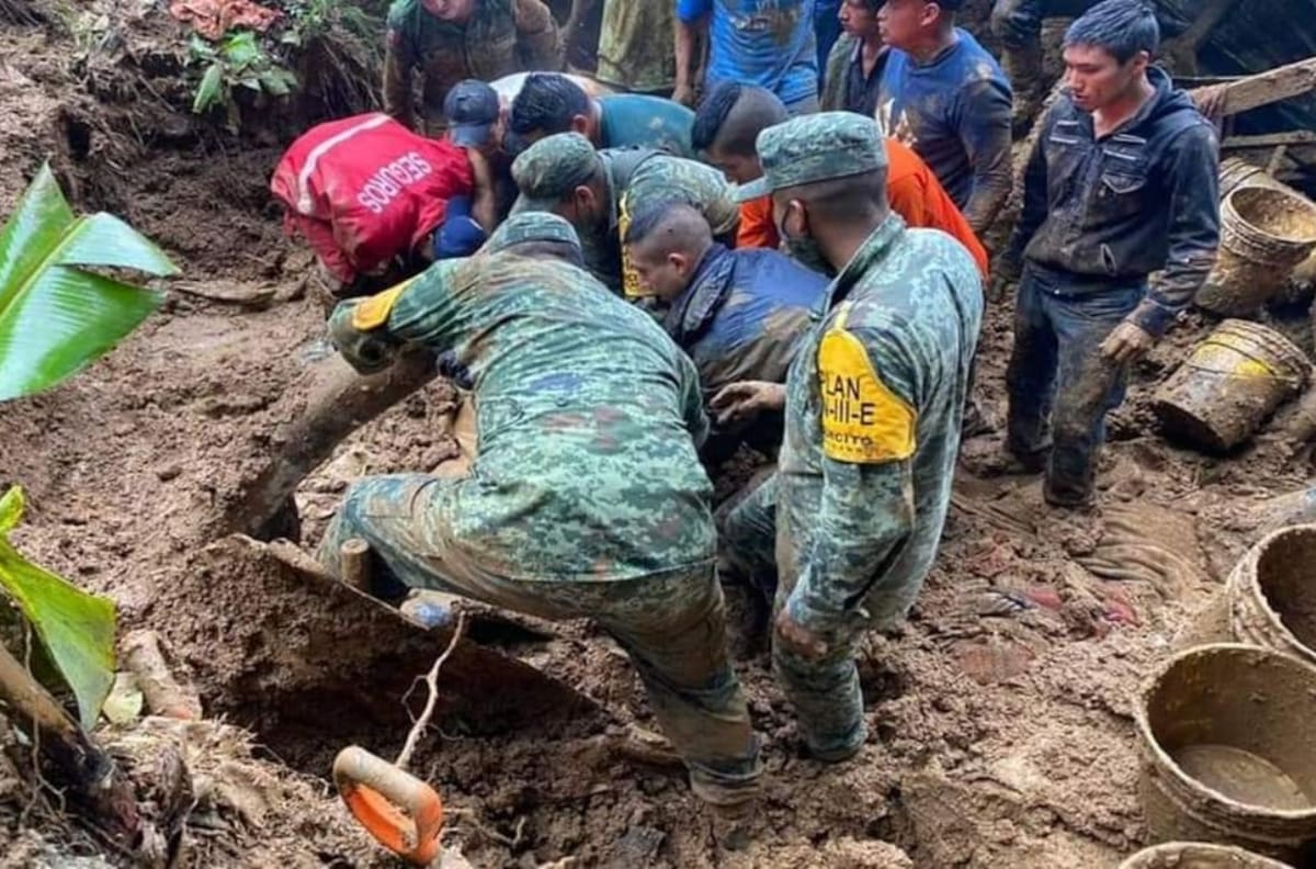 El huracán Grace dejó 11 muertos en México, 5 son niños