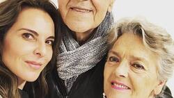 Kate del Castillo celebra en grande el cumpleaños número 80 de su mamá