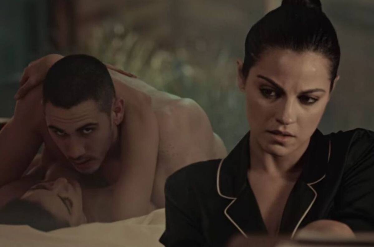 Maite Perroni y Alejandro Speitzer se besan apasionadamente en Oscuro deseo 2
