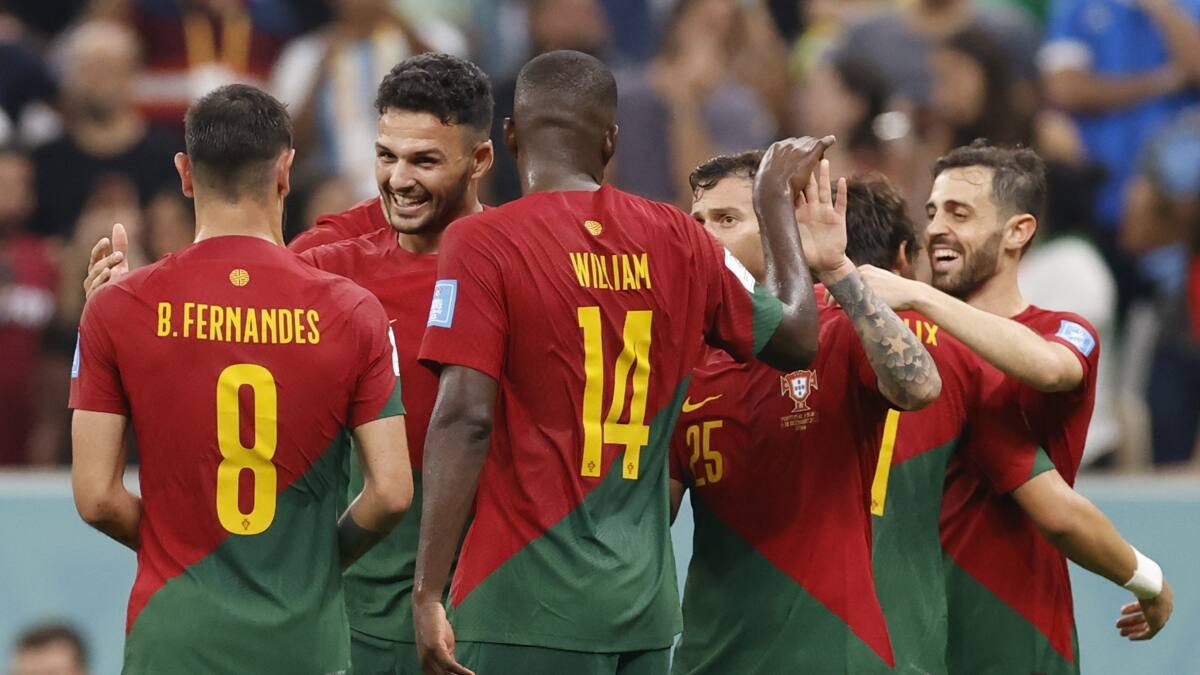 Portugal se mete a los Cuartos de Final del Mundial de Qatar tras golear 6-1 a Suiza