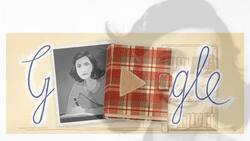 “Hoy honramos a Ana Frank”, el doodle homenaje de este 25 de junio por parte de Google