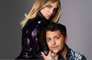 Belinda y Nodal son captados juntos en set tras rumores de ruptura