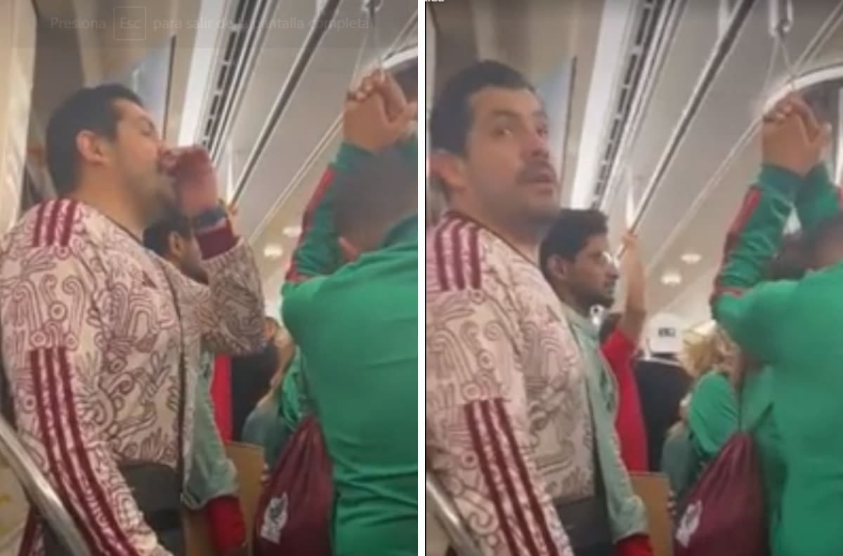 VIDEO| Mexicano hace broma en Metro de Qatar y lo tunden en redes sociales