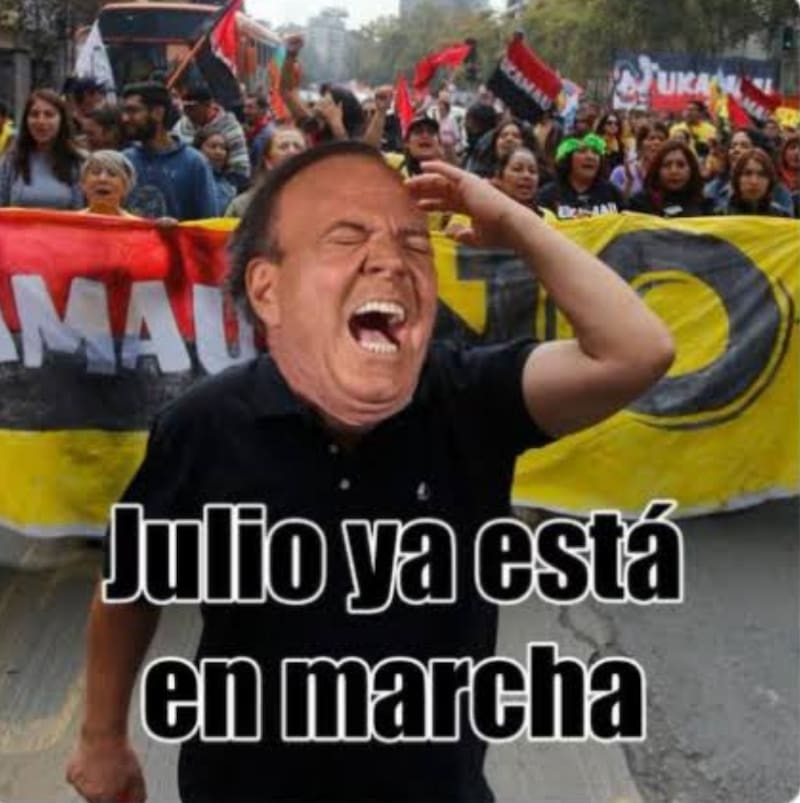 El cantante es protagonista de divertidos memes en el séptimo mes del año.