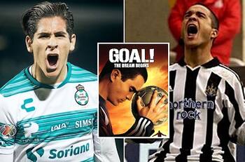"Goal", la película de Kuno Becker que "predijo" la llegada de Santi Muñoz al Newcastle