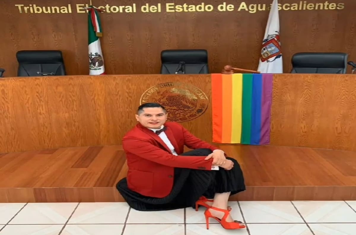 ¡El primere en América Latina! Magistrade rinde protesta en México y se vuelve viral