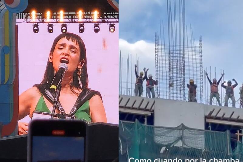 Albañiles en Tecate Pa’l Norte.