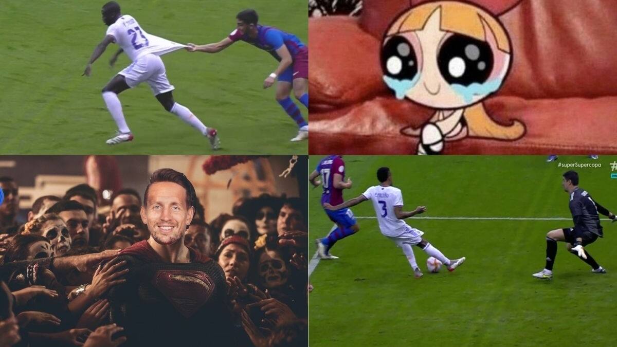 Reacciones y memes del Real Madrid y Barcelona en la Supercopa de España