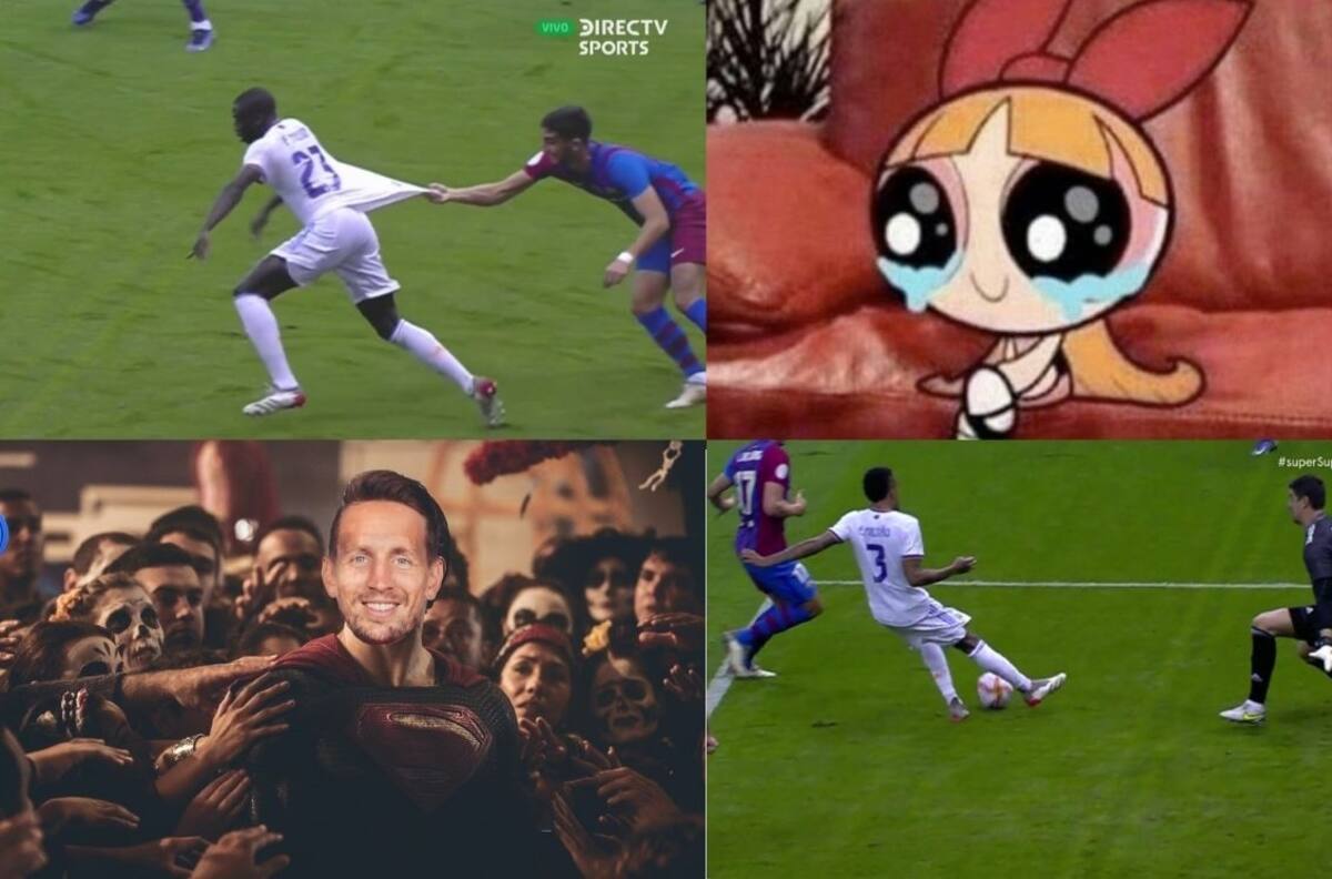 Reacciones y memes del Real Madrid y Barcelona en la Supercopa de España