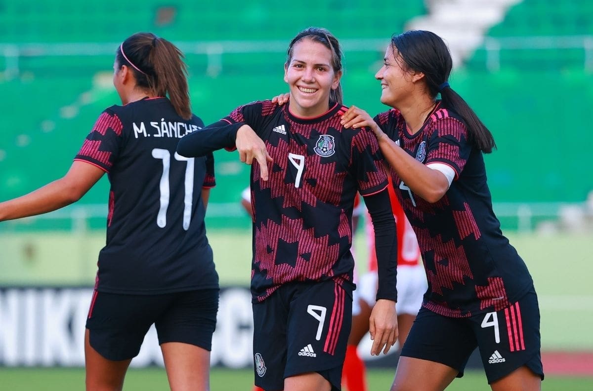 ¡Imparables! México golea 8-0 a Antigua y Barbuda en el Premundial Femenino de la Concacaf