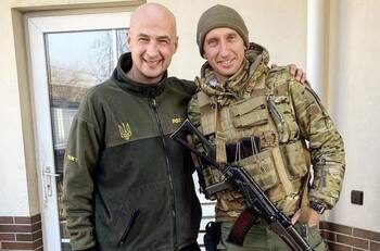 El tenista ucraniano Sergiy Stakhovsky dejó el deporte y ahora combate en la guerra contra Rusia