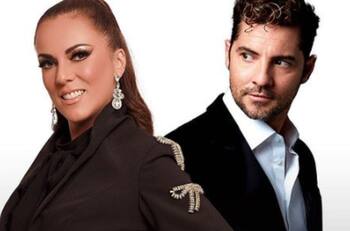 Edith Márquez invita a cantar a David Bisbal y él responde "es complicado"