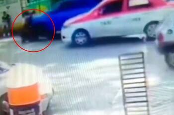 VIDEO | Conductor atropelló y aplastó a una familia en Iztapalapa