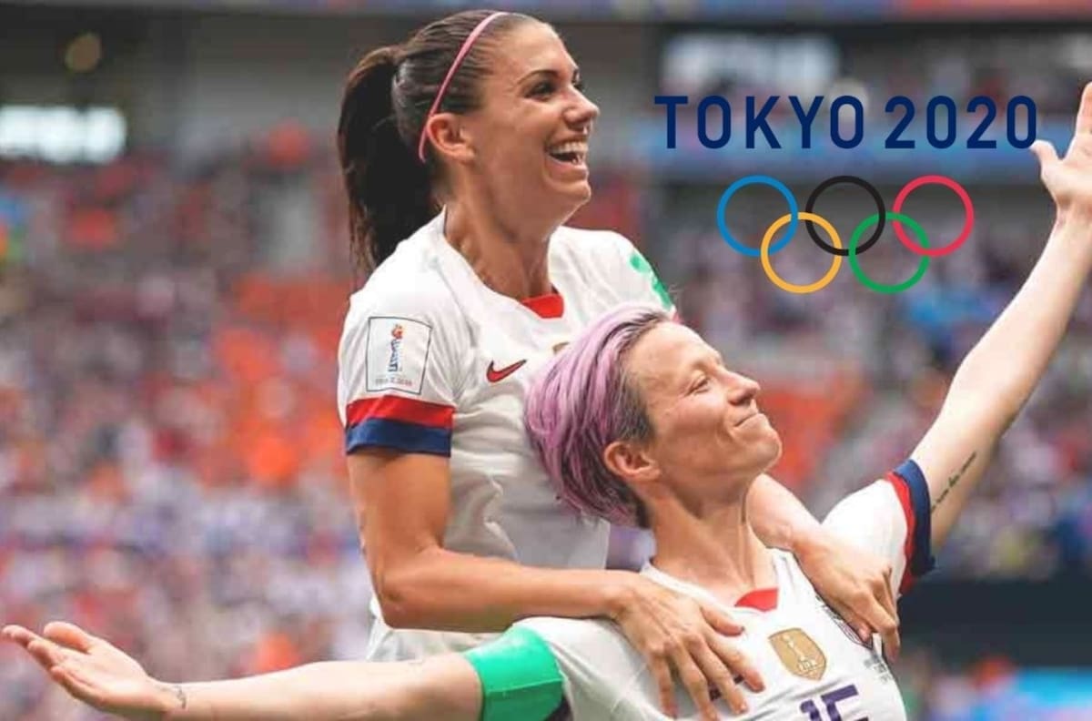 Morgan y Rapinoe en la lista para jugar los Olímpicos en Tokio
