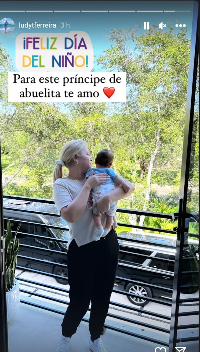 La mamá de Nadia Ferreira compartió una tierna foto con su nieto y confirmó que es niño.