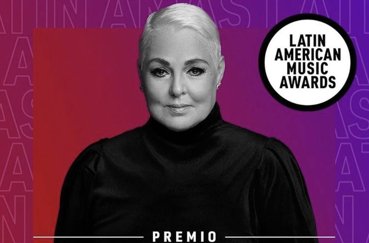 Lupita D´Alessio sumamente emocionada agradece ser considerada una leyenda de la música