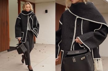 Moda: "Blanket Jackets" nueva tendencia viral para invierno 2022
