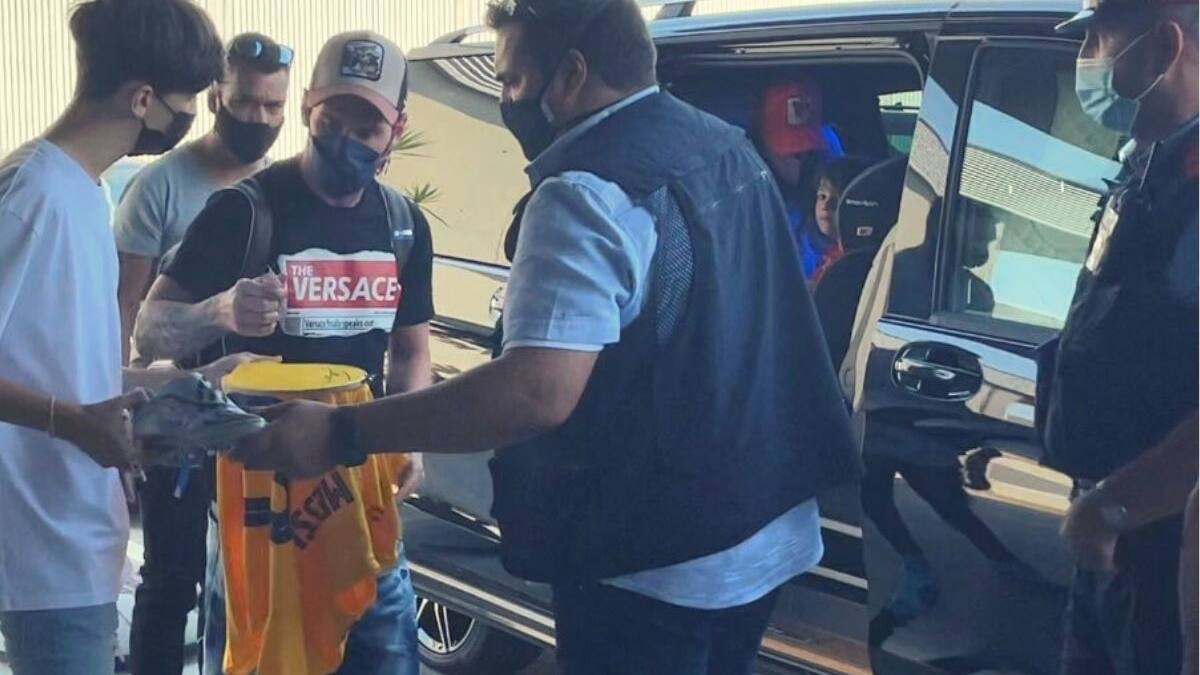 Messi ya está en Barcelona y alista su renovación