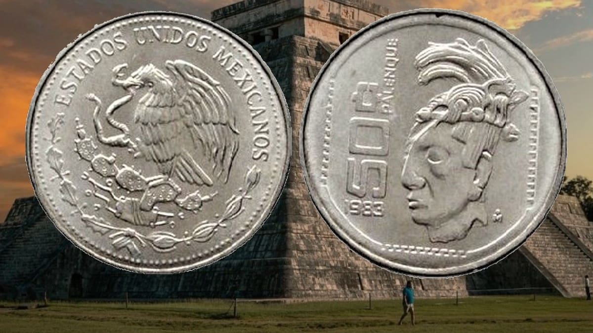 Piden hasta $200 mil pesos por una moneda antigua de ¢50 centavos