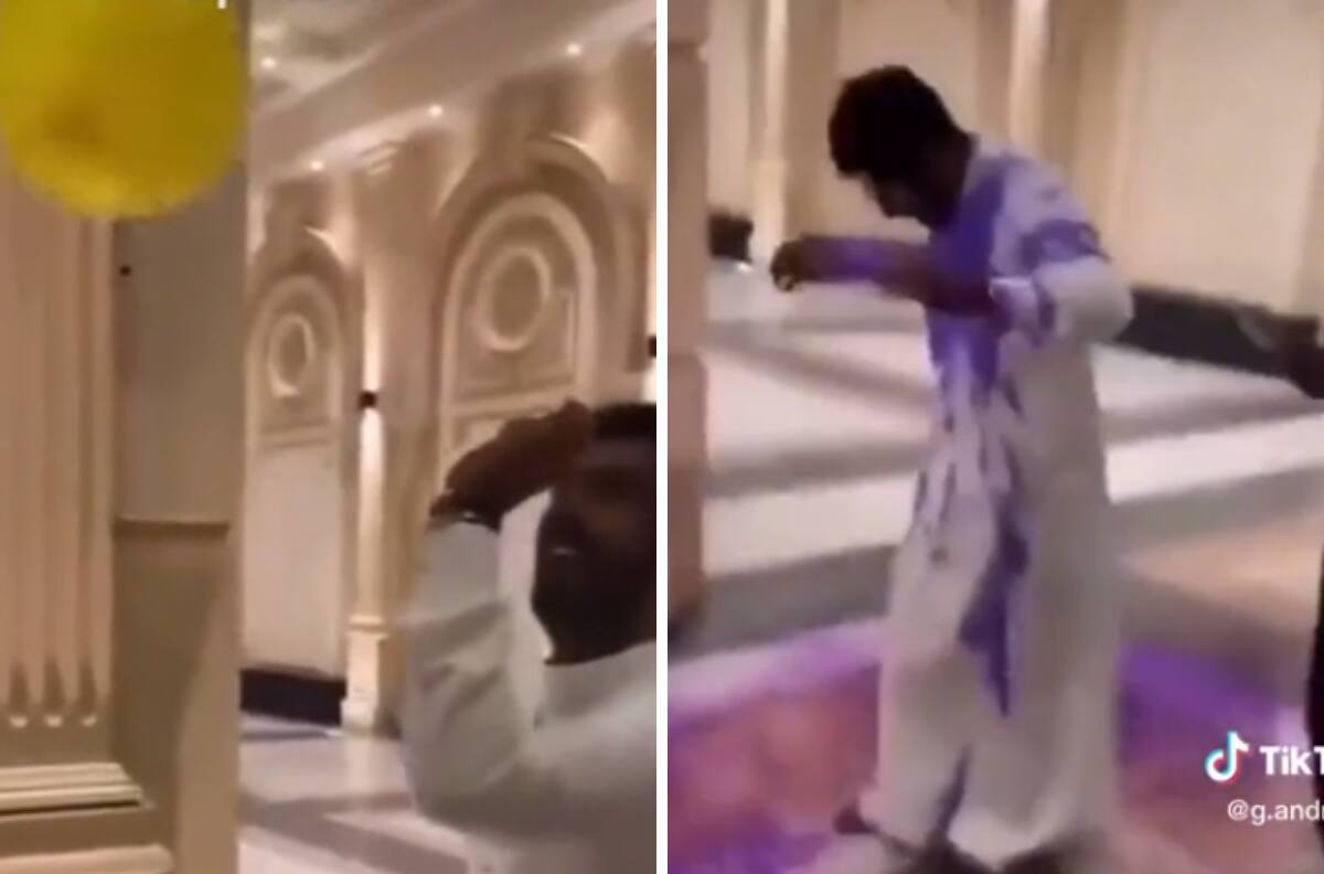 VIDEO| Turistas le juegan broma a cataríes en el Mundial y termina en pelea