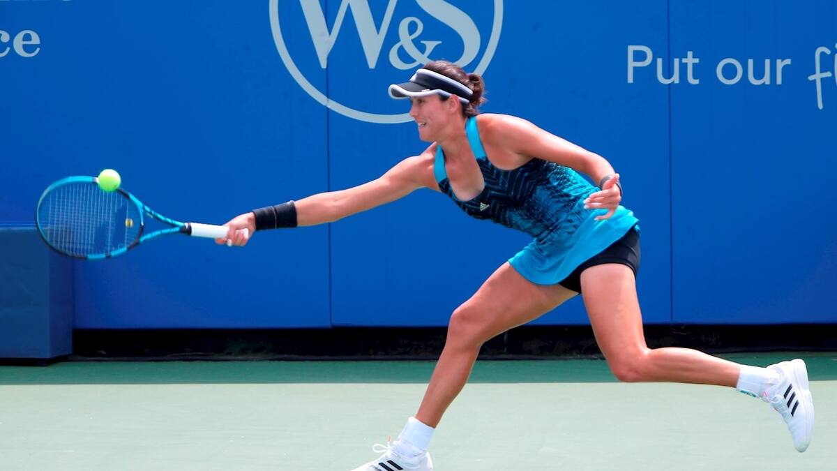 Gabriñe Muguruza: principal sorpresa en rankings de octubre en WTA