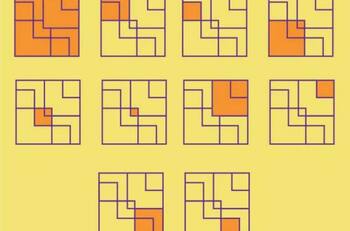 Acertijos visuales: Descubre el número de cuadrados que esconde esta imagen