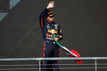 La reacción de Sergio "Checo" Pérez tras GP México