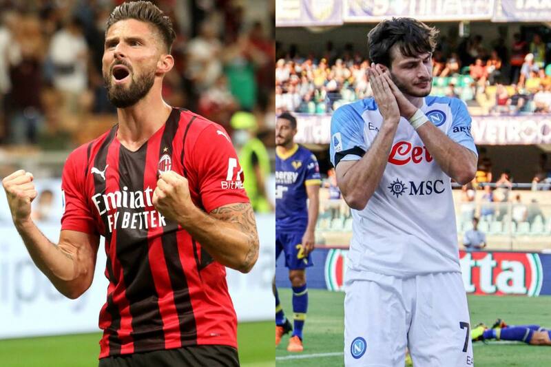 AC Milán vs Napoli se medirán en el Giuseppe Meazza en la ida de los cuartos de final de Champions League