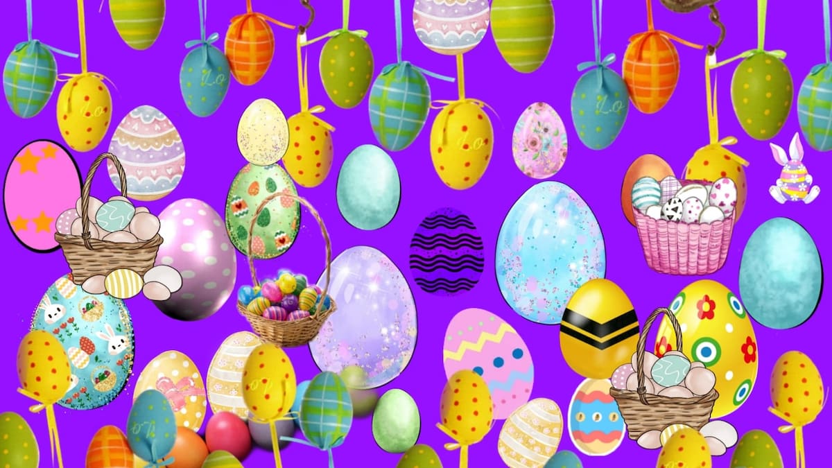 Encuentra al conejo de Pascua en este acertijo visual