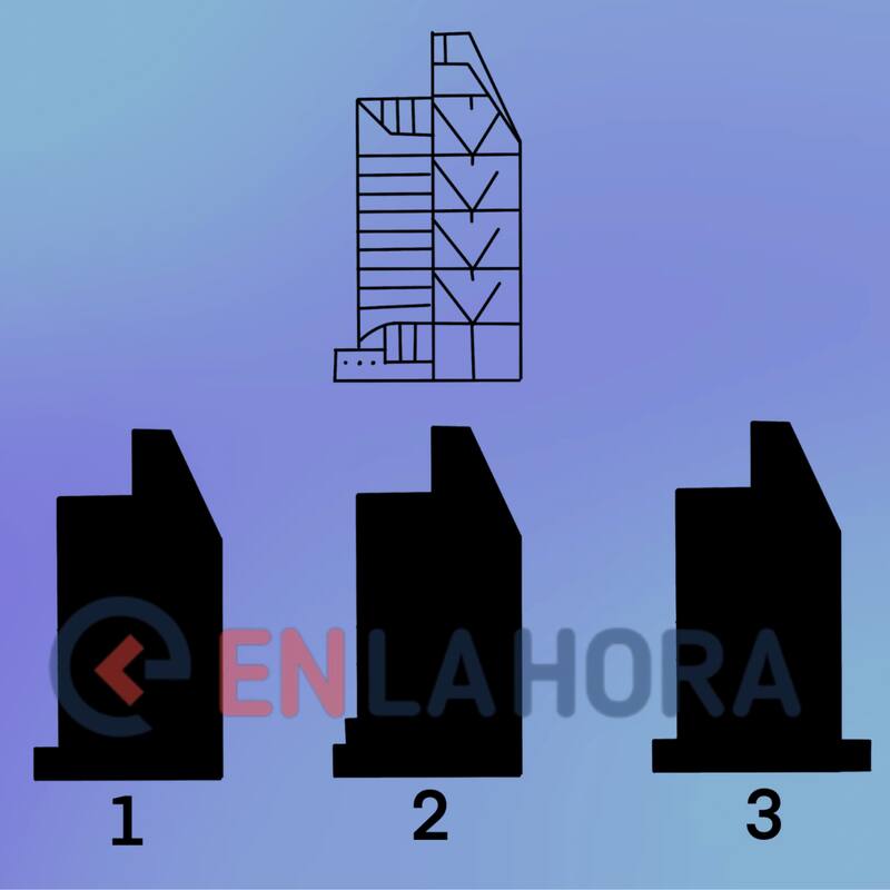 Encuentra la sombra correcta de este edificio