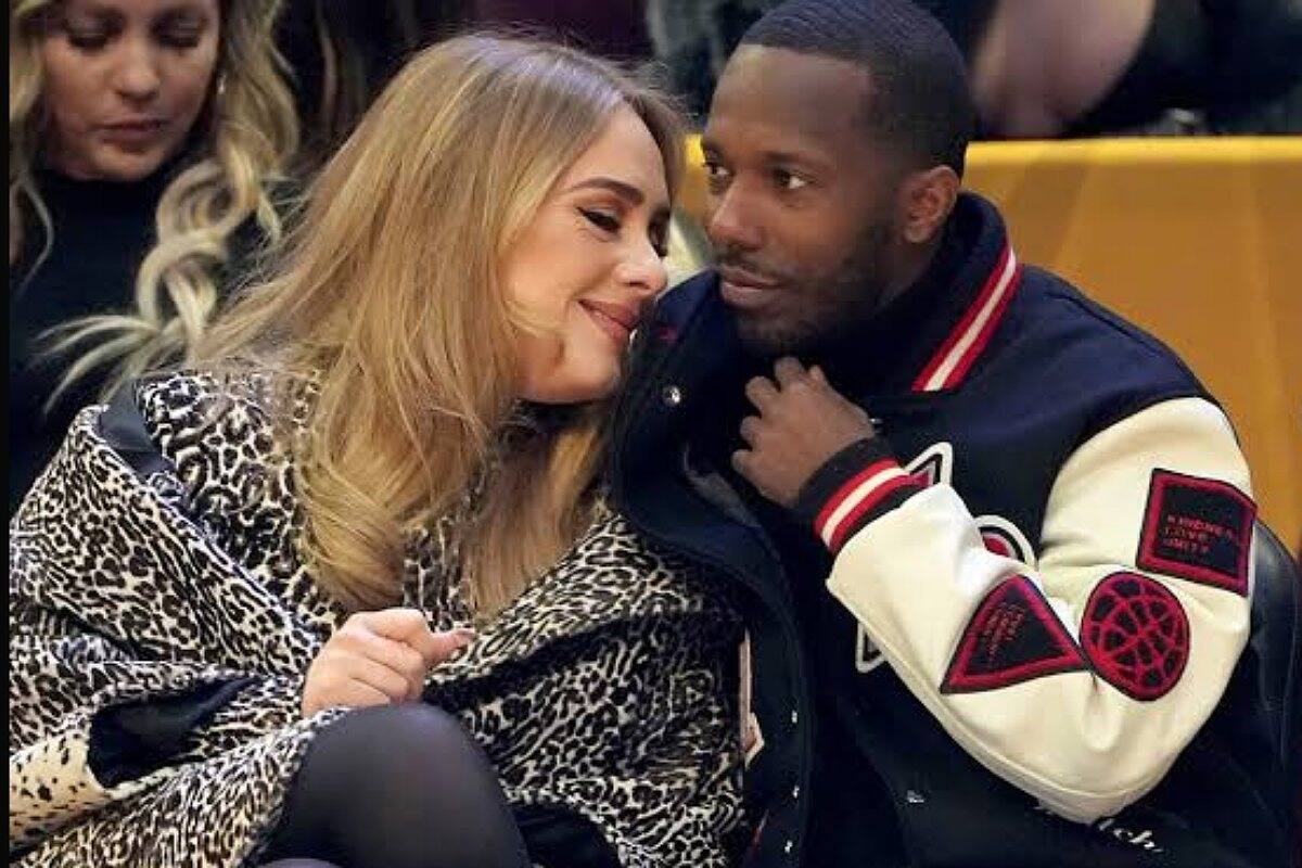 Adele y Rich Paul La pareja confirmó su noviazgo en septiembre del 2021, con un "post" en redes sociales, luego de que fueran vistos por primera vez en público dos meses antes en un partido de la NBA - Créditos: Internet