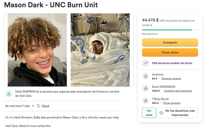 Adolescente resulta gravemente herido por reto viral de TikTok.