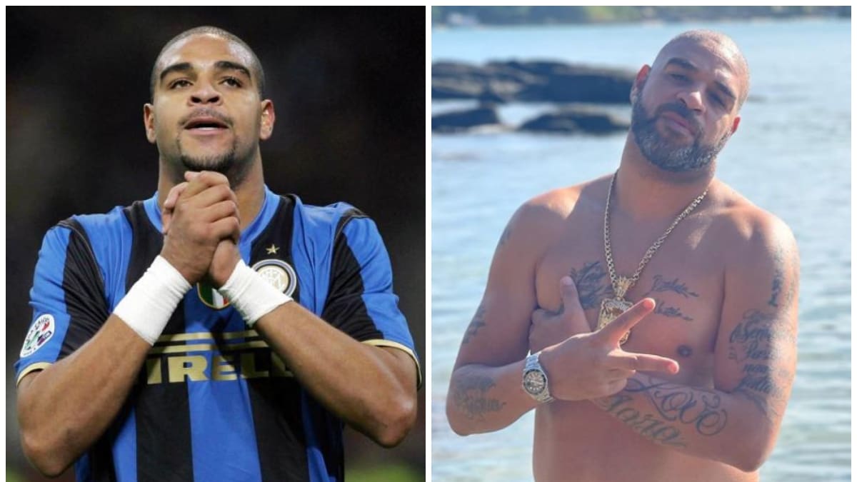 Así es la actual vida de Adriano, el “Emperador”: alcohol, favela y modelaje