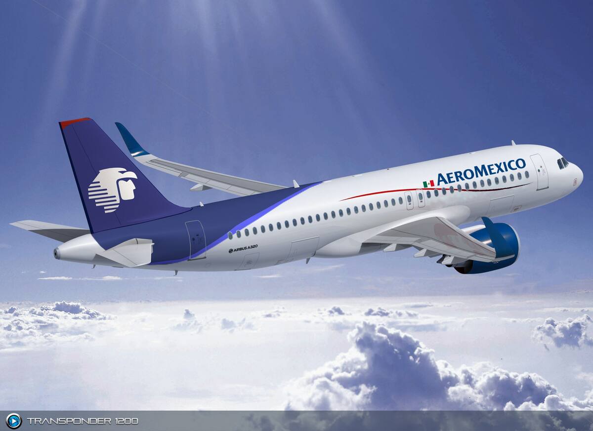 Trabaja de piloto en Aeroméxico