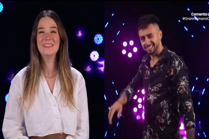 Alessia Traverso y Fernando Altamirano en "Gran Hermano" Chile.