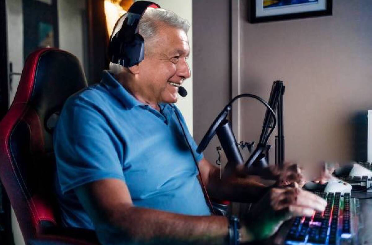 AMLO se convierte en uno de los streamers de habla hispana más vistos en el mundo
