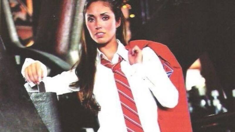 La cantante interpretó a Mia Colucci en la telenovela "Rebelde".