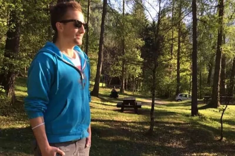 Andrea Papi, runner italiano que murió por ataque de un oso.