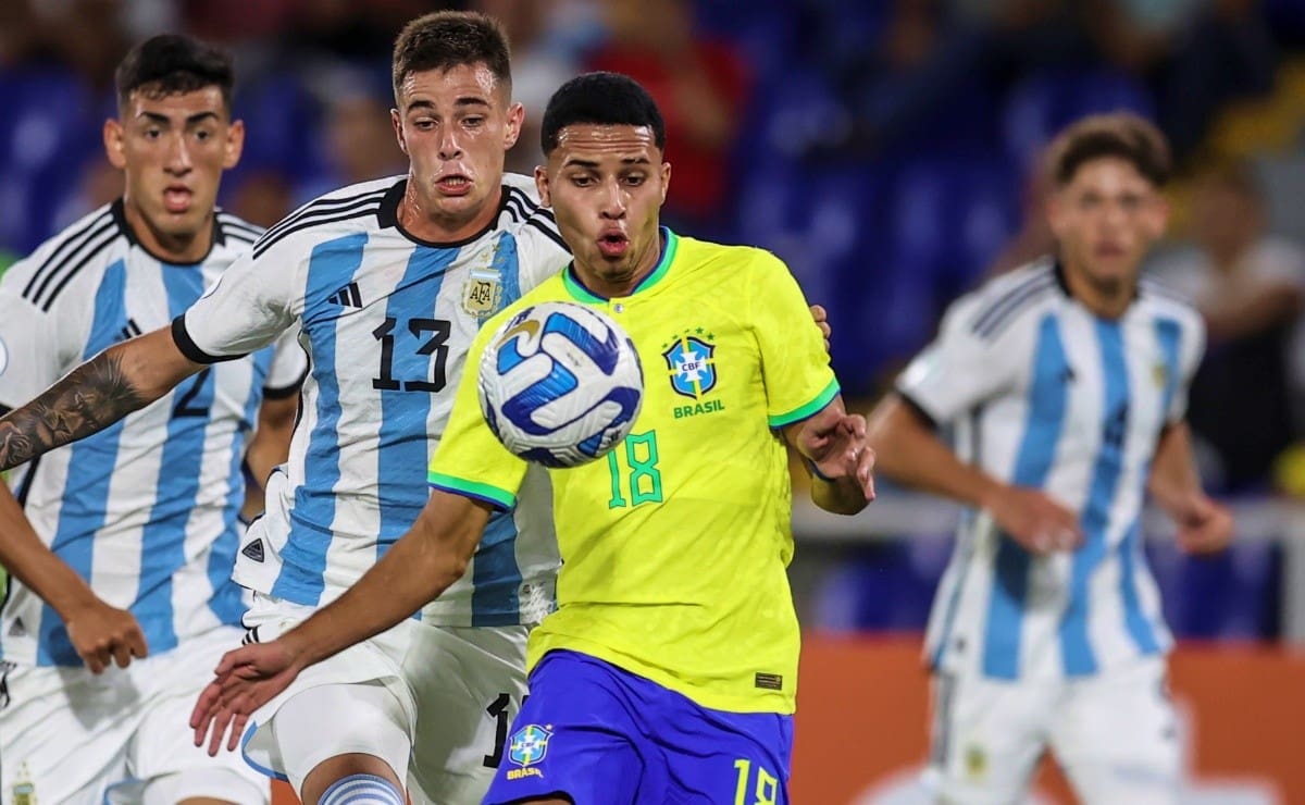 Argentina vs Brasil Sudamericano Sub-20