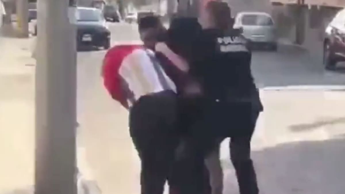 VIDEO | Policía y chica de 17 años terminan heridos de bala en intento de arresto en Tlaxcala