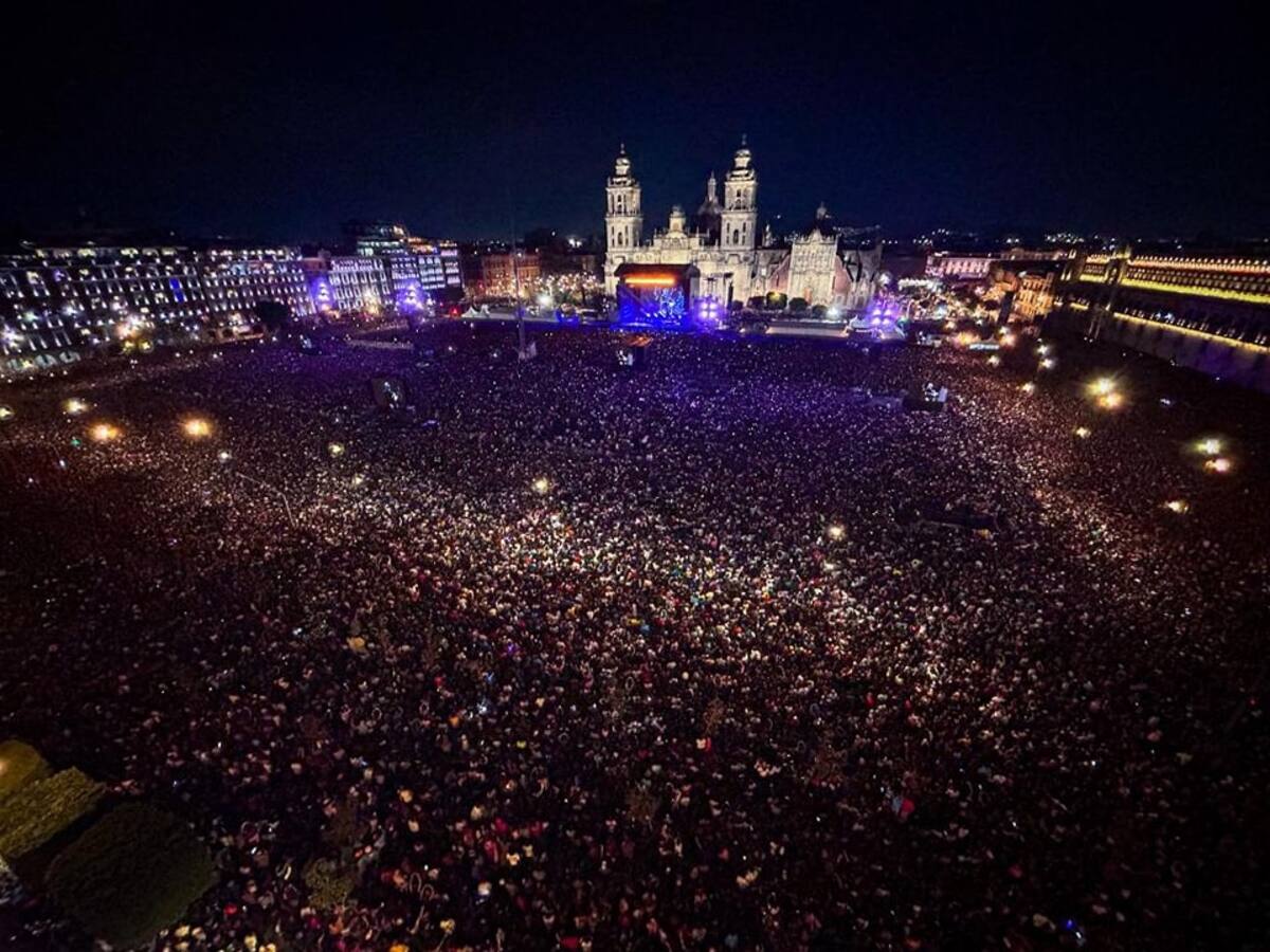 Ni un alma más pudo entrar para ver el show de la banda argentina.