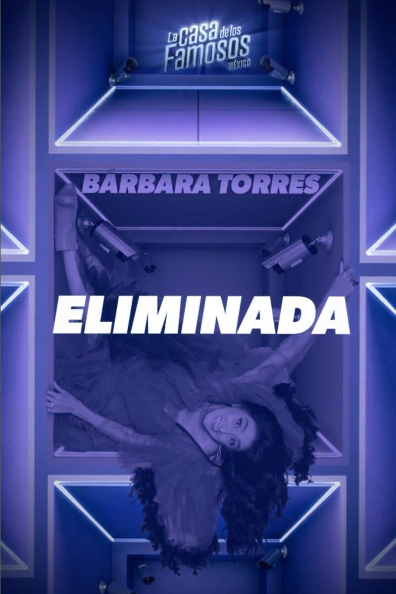 La actriz se convirtió en la sexta eliminada de "La casa de los famosos"