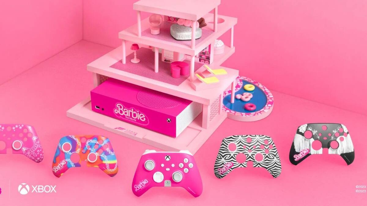 Mira esta nueva Xbox Series S con temática de Barbie, el nuevo diseño oficial de Microsoft