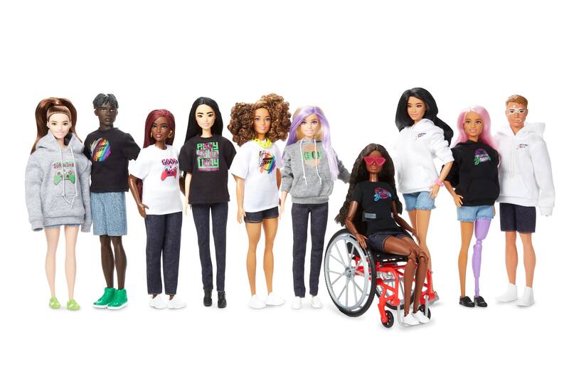 Estas son las 10 muñecas que podrías ganar. Créditos: Mattel - Microsoft.